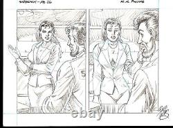 ROBB PHIPPS Original Art SIDECHICKS 15 strips from the on-line comic