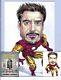 Robert Downey Jr. Iron Man Crazy Caricatures 7x10 Original Hand Painted Art 1/1