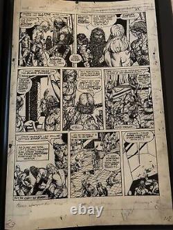 Red Nails Conan The Barbarian Original Art Archives Vol. 1