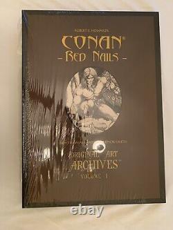 Red Nails Conan The Barbarian Original Art Archives Vol. 1