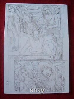 Red Sonja 1982 original art Eric Blake page 20 signed published