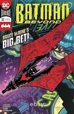 Rick Leonardi Signed 2019 Batman Beyond Original Art! Free Shipping