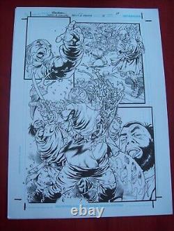 Rodney Buchemi original art BELIT & VALERIA 1 page 18 published