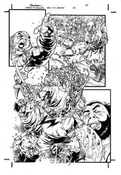 Rodney Buchemi original art BELIT & VALERIA 1 page 18 published