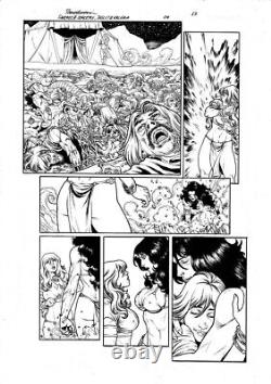 Rodney Buchemi original art BELIT & VALERIA 4 pag 13 publishd SEXY