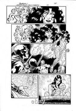 Rodney Buchemi original art BELIT & VALERIA 4 page 5 published