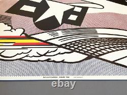 Roy Lichtenstein'WHAAM!' Original 1986 Lithograph Diptych Pop Art Poster Print