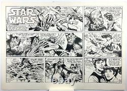 Russ Manning Star Wars Sunday Comic Strip Original Art 9/2 #26 Daily La Times