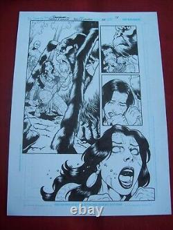 SALE! Rodney Buchemi original art BELIT & VALERIA #3 pg 1 publis. Free shipping