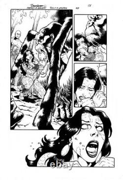 SALE! Rodney Buchemi original art BELIT & VALERIA #3 pg 1 publis. Free shipping