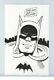 Sheldon'shelly' Moldoff Original Batman Art Signed & Sketched With Coa Dc Comics