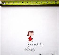 SIGNED 1972 SNOOPY COME HOME PEANUTS SCHULZ ORIGINAL PRODUCTION CEL comic art