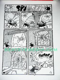 SPY VS SPY-Original Art-Comic Art-MAD MAGAZINE-EC COMIC-COMIC BOOK-illustration