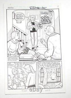 STAN GOLDBERG Original Art, Complete 6-Page Story, Archie Comics Betty #179 2009