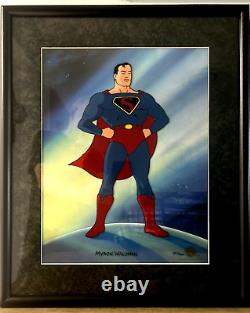 SUPERMAN 1941-Original in Technicolor Art Limited Edition/Myron Waldman #341/500