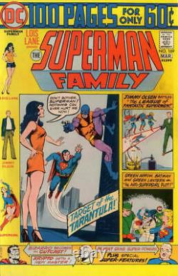 SUPERMAN FAMILY #169 ART original COLOR GUIDE 1975 SUPERMAN ROBOTS CURT SWAN