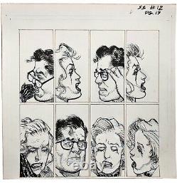 Satellite Sam 12 Image Three+ Pages Original Art Howard Chaykin FREE SHIPPING