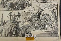 Savage Sword of Conan #96 Pg17 1984 John Buscema Rare Original Comic Art