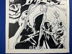 Shadowman End Times #1 page 22 vs Master Darque Original Art Valiant Comics 2014