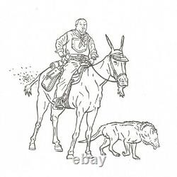 Shaolin Cowboy Original Art Sketch Geof Darrow 8'' X 10