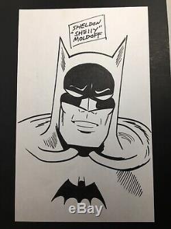 Sheldon Moldoff Batman Original Art! DC Comics Bob Kane