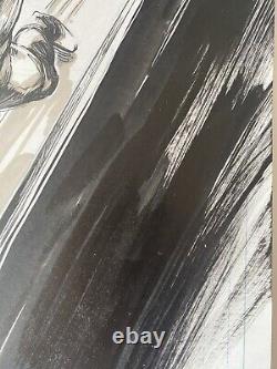 Silver Surfer original Comic Art Illustration by Paul Harmon