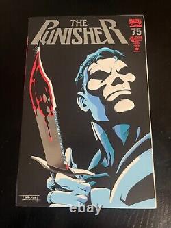 Simon Bisley Original Art Punisher Splash Page 11x17 plus NM Punisher #`75