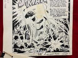 Space Man #8 Splash Page & Story Page Original Art Jack Sparling Make An Offer