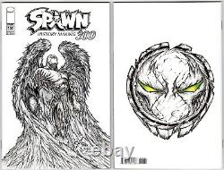 Spawn #300, original sketch cover art by Calvin Henio
