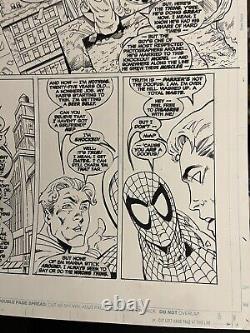 Spectacular Spider-Man #242 Original Comic Art Page Luke Ross Art