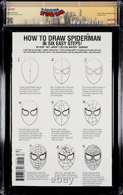 Spectacular Spider-man #1 Cgc Ss 9.8 Mary Jane Original Art Sketch Black Cat