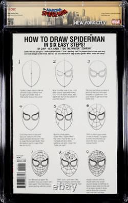 Spectacular Spider-man #1 Cgc Ss 9.8 Spider-gwen Original Art Sketch Mary Jane