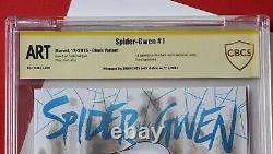 Spider Gwen Original Art Sketch CBCS SS Signed by Sabine Rich Marvel Spider-Man