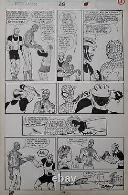 Spider-Man #28 page 4 Original Comic Art Marshall Rogers