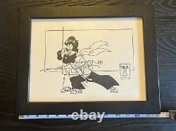 Stan Sakai Signed Original Usagi Yojimbo & Tomoe Ame Art Sketch Commission