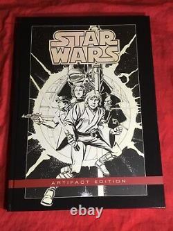 Star Wars Artifact Hc Editionsigned+original Leia Art Chaykin+signed Stan Lee++