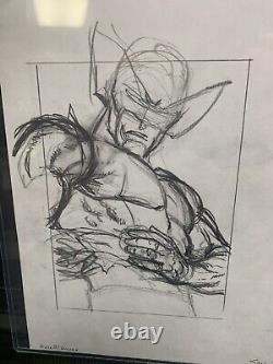 Steve Mcniven Original Art Prelim Sketch Of Return Of Wolverine 1 Panel 2 Sides