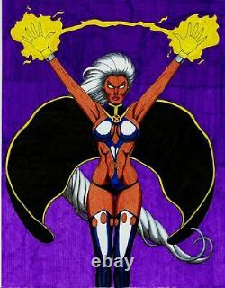 Storm (x-men) 8x11 Original Art Drawing Pinup Michael Armstrong Marvel Comics