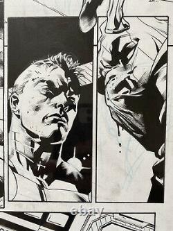 Stuart Immonen All New Captain American #6 Original Comic Art Zemo Steve Rogers