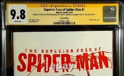 Superior Foes Of Spider-man #1 Cgc Ss 9.8 Original Art Sketch Venom Carnage