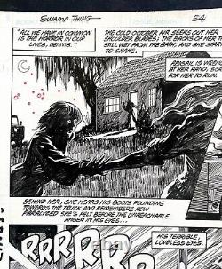 Swamp Thing #54 PG16 Original Art Rick Veitch, Alfredo Alcala, Alan Moore