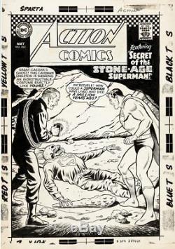 Swan, Curt Action Comics #350 Cover Original Art (large Art) 1966