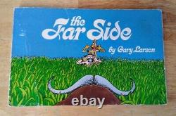 THE FAR SIDE Gary Larson original artwork / cartoon / comic & signed inscription