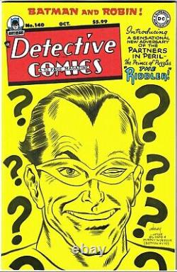 THE RIDDLER! ORIGINAL ART DETECTIVE COMICS #140 SKETCH COVER by PATRICK OWSLEY