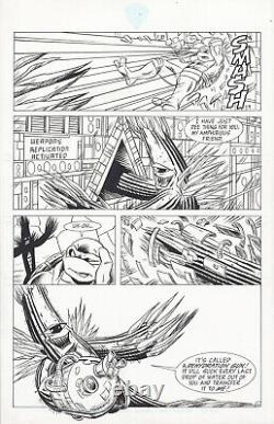 TMNT ORIGINAL COMIC ART by MICHAEL GAYDOS ARCHIE TMNT ADVENTURES SPECIAL #10