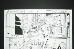 TODD NAUCK signed Original Art SPIDER-MAN DEADPOOL #12, page 5