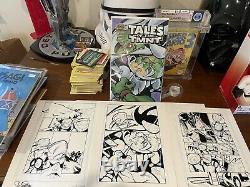 Teenage mutant ninja turtles original art comic book