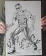 The Comedian Watchmen Original Art On Illustration Board