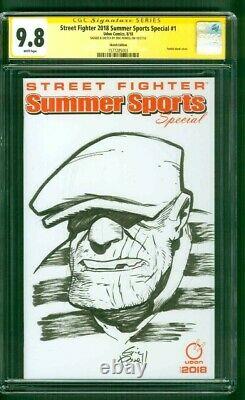 The Goon 1 CGC SS 9.8 Eric Powell original art sketch Street Fighter Special