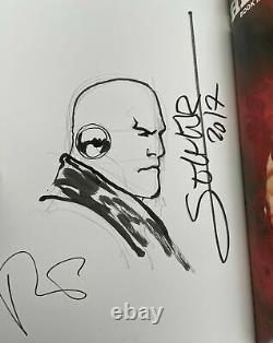 The Metabaron Book 1 Hc Valentin Secher Signed + Original Sketch Jodorowsky